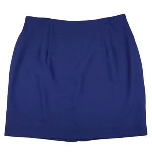 Halston Heritage Royal Blue Pencil Skirt